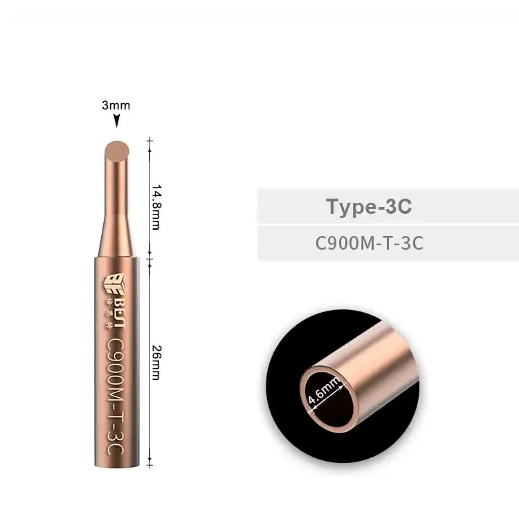 5pcs/Set 900M Solder Iron Tip Welding Nozzle Oxygen-free copper - Image 11