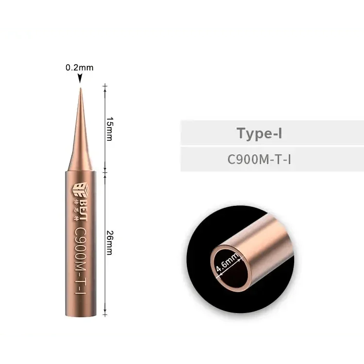 5pcs/Set 900M Solder Iron Tip Welding Nozzle Oxygen-free copper - Image 12