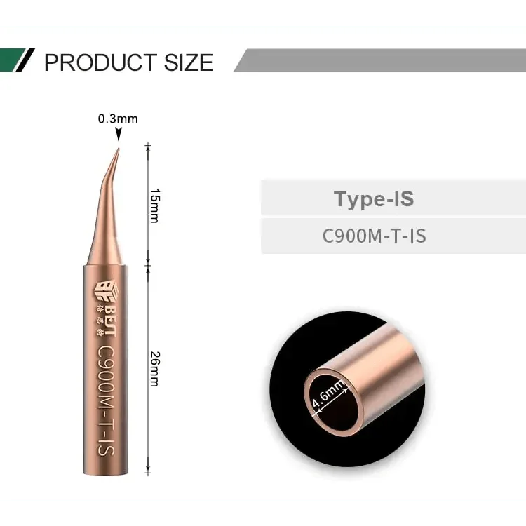 5pcs/Set 900M Solder Iron Tip Welding Nozzle Oxygen-free copper - Image 14