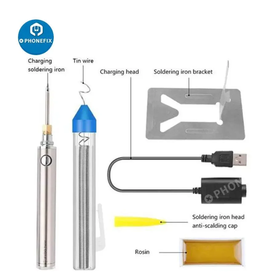 5V 8W Electric Rechargeable Soldering Iron Wireless Welding Pen - Image 2