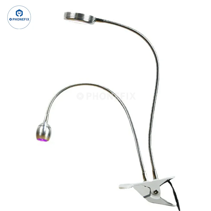 5V USB LED Curing Light Shadowless UV Glue Curing Dual Tube Lamp - Image 7