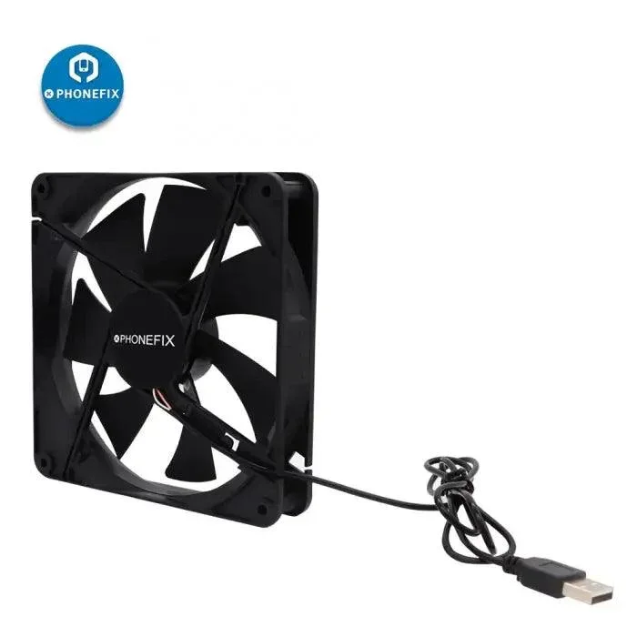 5V USB Fan Air Filter Tool Solder Iron Smoke Absorber - Image 5