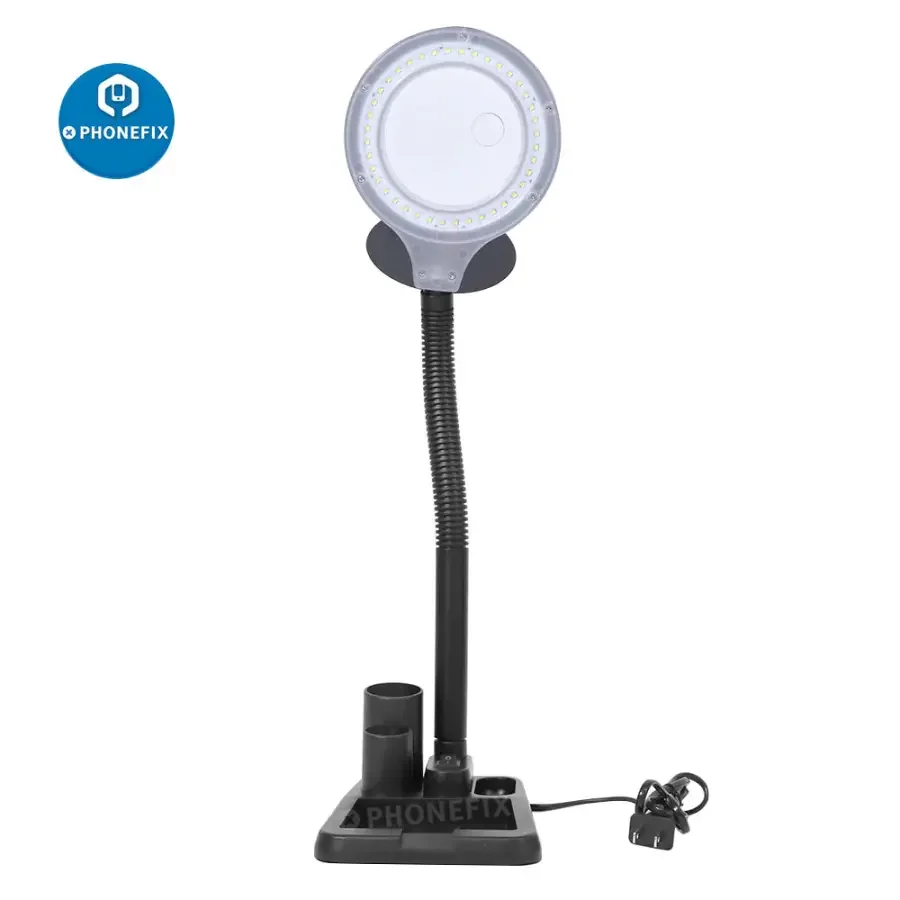 5X 10X 40 LED Desk Magnifier Lamp Adjustable LED Light - Image 3