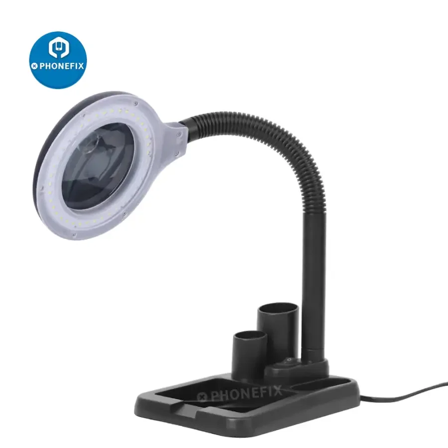 5X 10X 40 LED Desk Magnifier Lamp Adjustable LED Light - Image 4