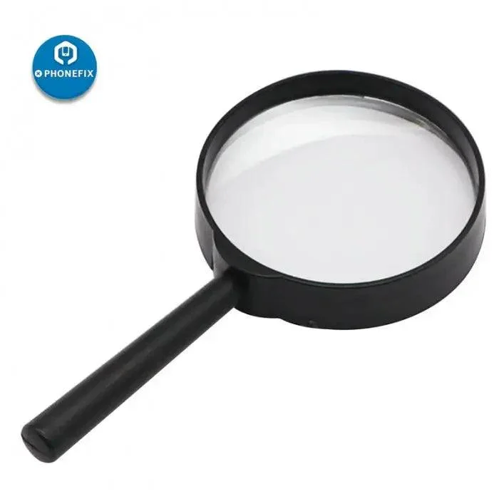 5X Handheld Magnifier Reading Loupe for Jewelry Phone Repair Tool - Image 3