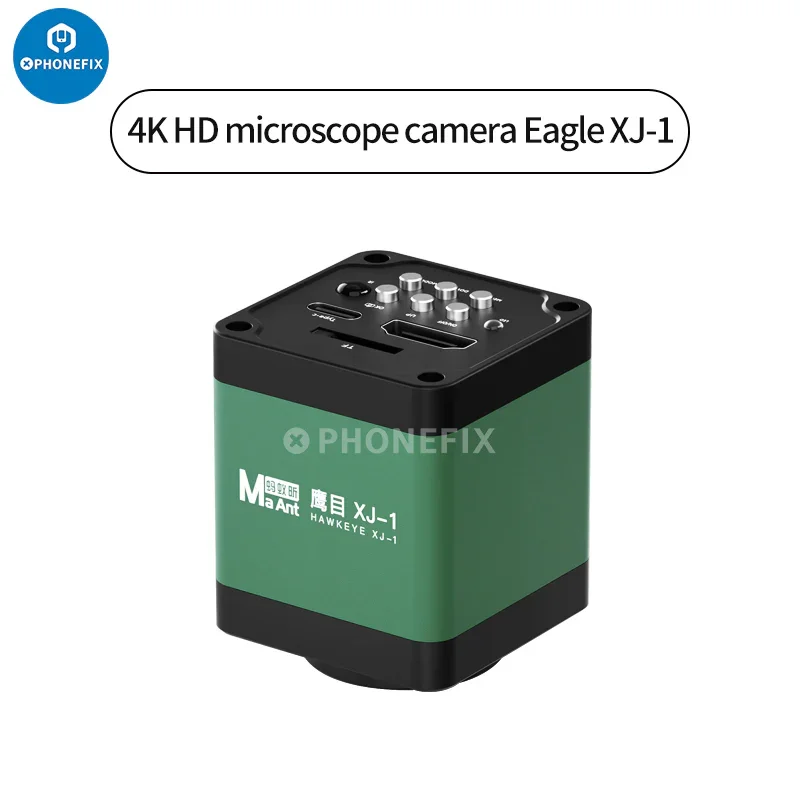 6.5-58X Trinocular Stereo Microscope With HD 4K Camera CTV Lens - Image 6