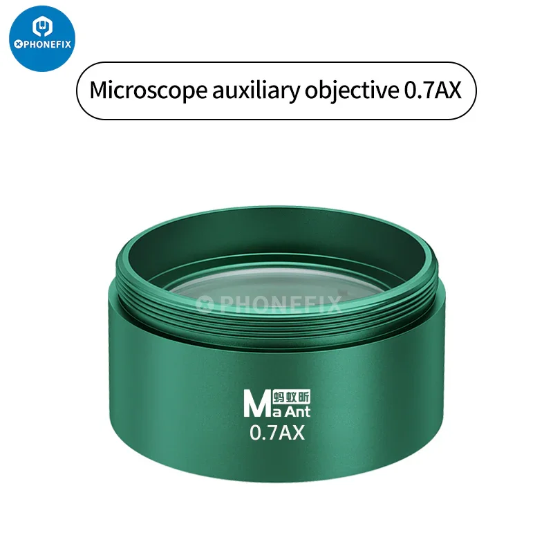 6.5-58X Trinocular Stereo Microscope With HD 4K Camera CTV Lens - Image 9