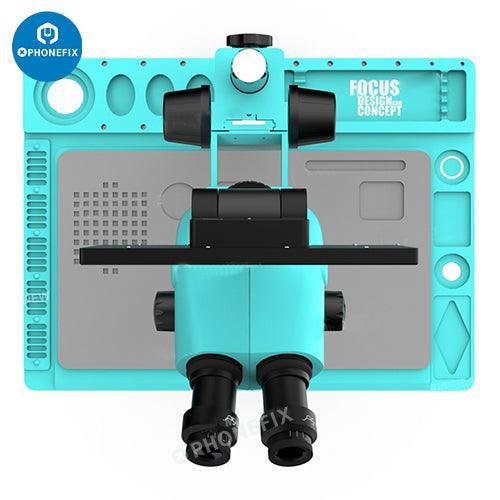 6.5-65X 7-50X Zoom Trinocular Stereo Microscope With HD Camera Monitor - Image 6