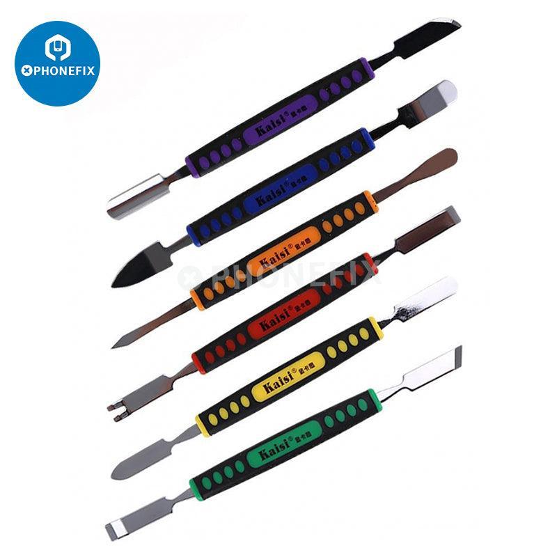 6 In 1 Dual Ends Metal Pry Bar Crowbar Kit Mobile Phone Opening Tool - Image 2