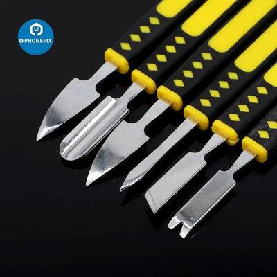 6 In 1 Dual Ends Metal Pry Bar Crowbar Kit Mobile Phone Opening Tool - Image 6