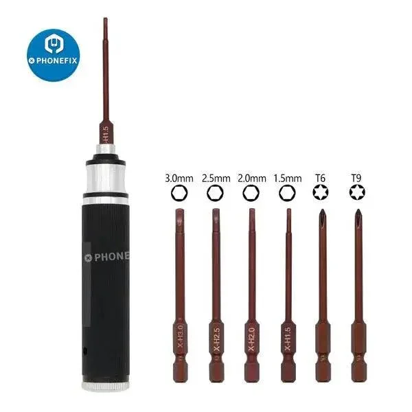 6 in 1 Hex Screwdriver Wrench Tool Kits For Drone RC Quadcopter Repair - Image 3