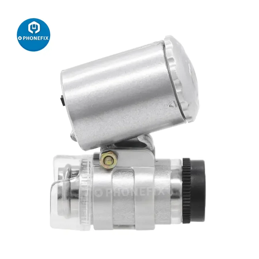 60X Multi-function Handheld Microscope Loupe With LED And UV Light - Image 3