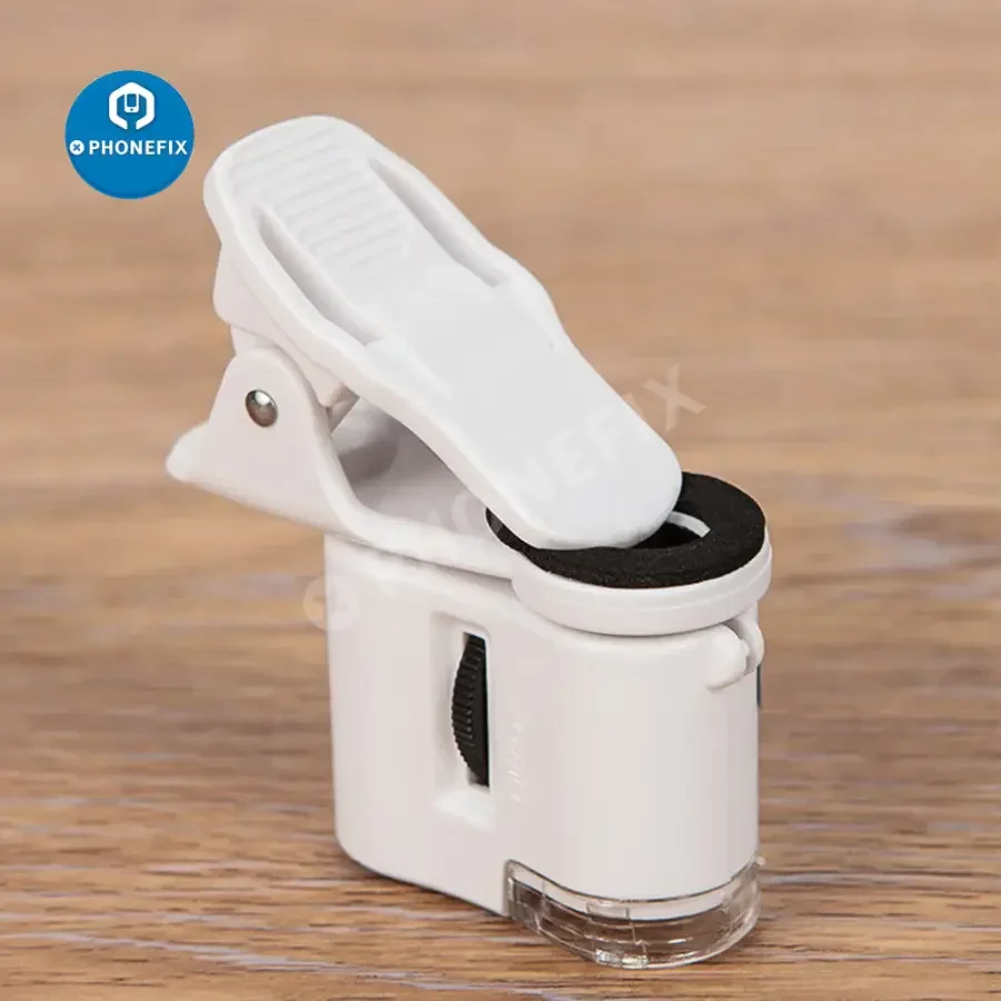 60X Universal Portable Clip Microscope  LED Magnifying Glass Focusing - Image 5