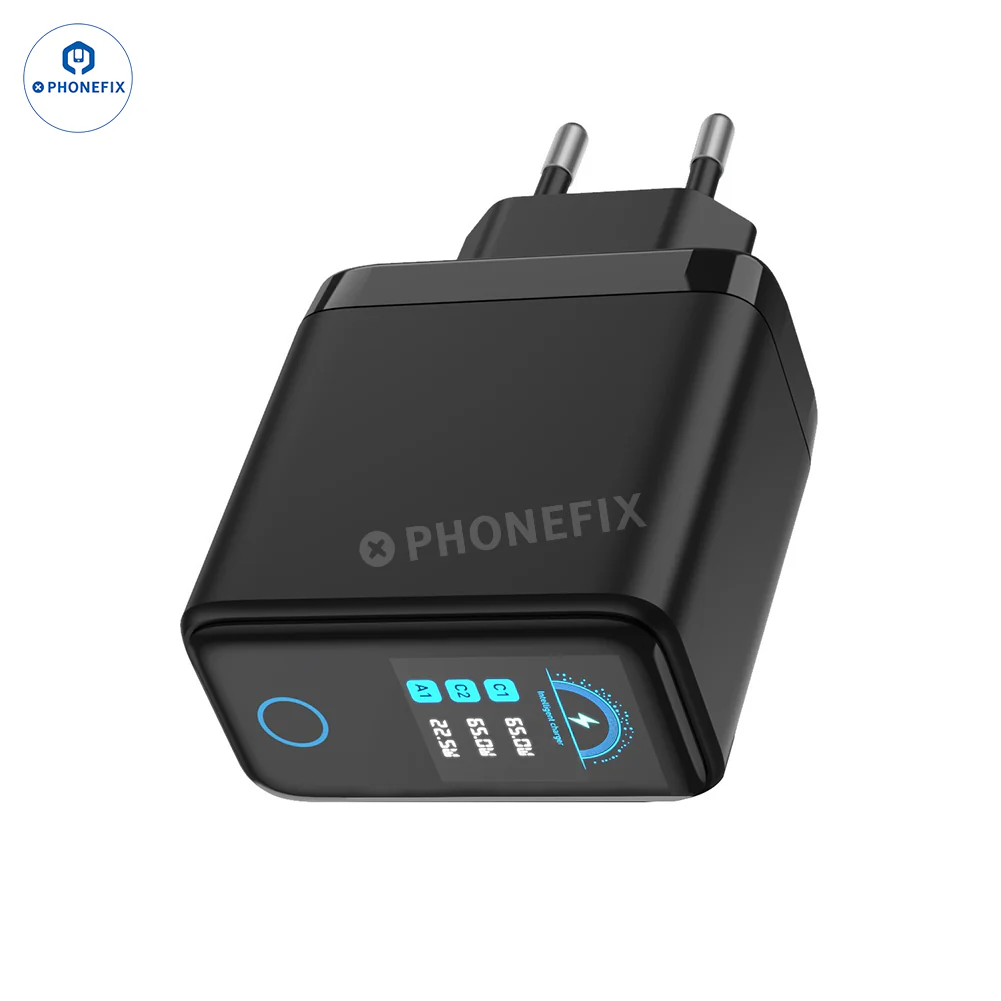 65W LCD Digital Display Fast Charger USB-C Power PD Adapter - Image 4