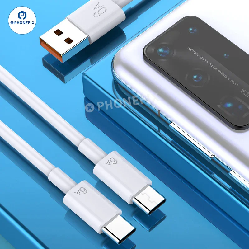 6A Fast Charging Data Cable Micro Type-C Lightning for iPhone Android - Image 10