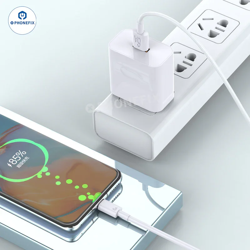 6A Fast Charging Data Cable Micro Type-C Lightning for iPhone Android - Image 2