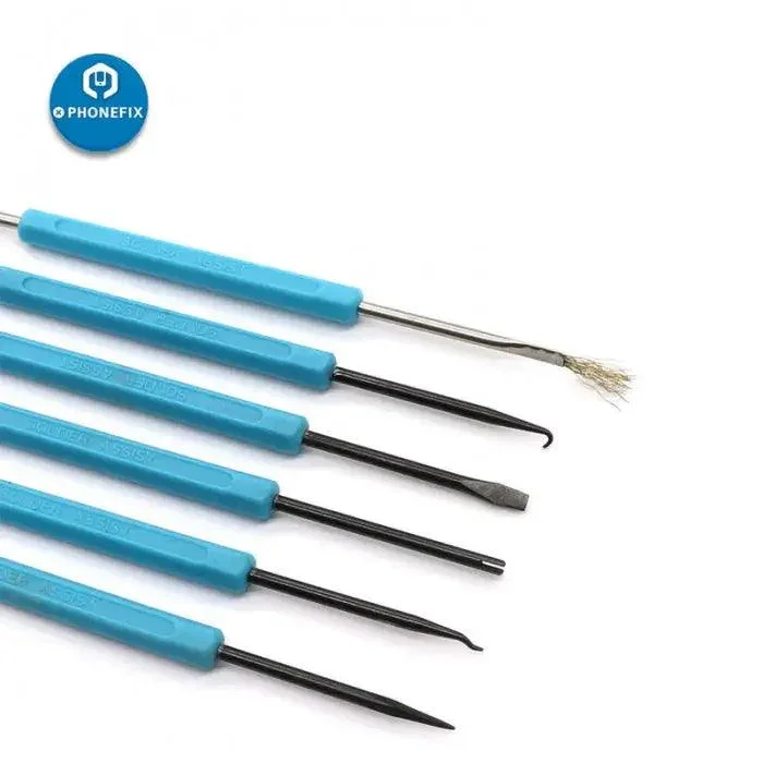 6pcs Desoldering Aid Tool PCB Soldering Assist Set Auxiliary Tools - Image 4