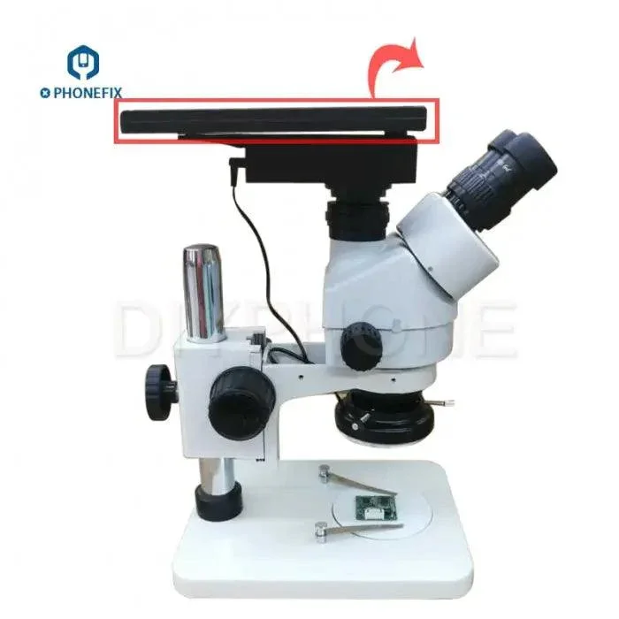 7-45X Integrated Trinocular Microscope with 10.6 inch Display Screen - Image 3
