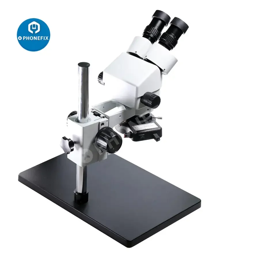 7-45X SZM45-B1 Industrial Binocular Stereo Microscope with 56-LED Light - Image 5