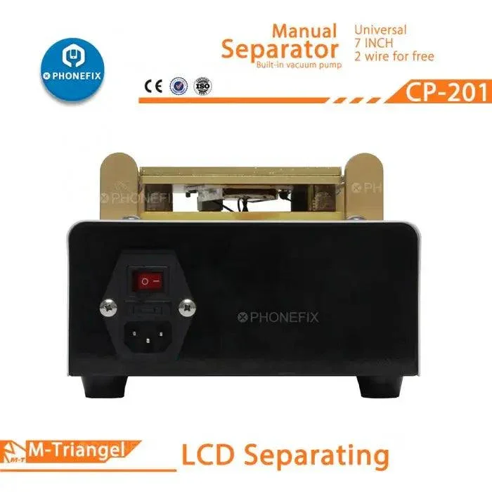 7 Inch Built-in Vacuum Pump Phone LCD Screen Separator remover - Image 3