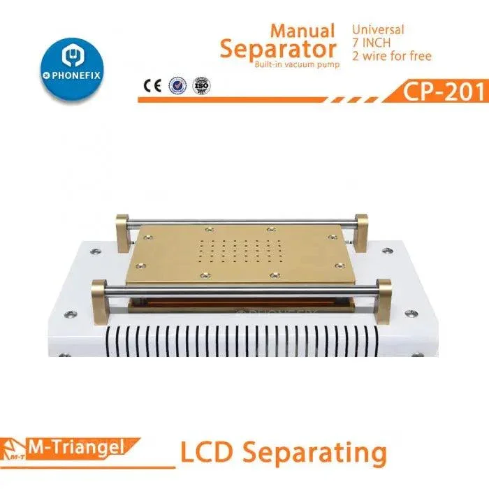 7 Inch Built-in Vacuum Pump Phone LCD Screen Separator remover - Image 4