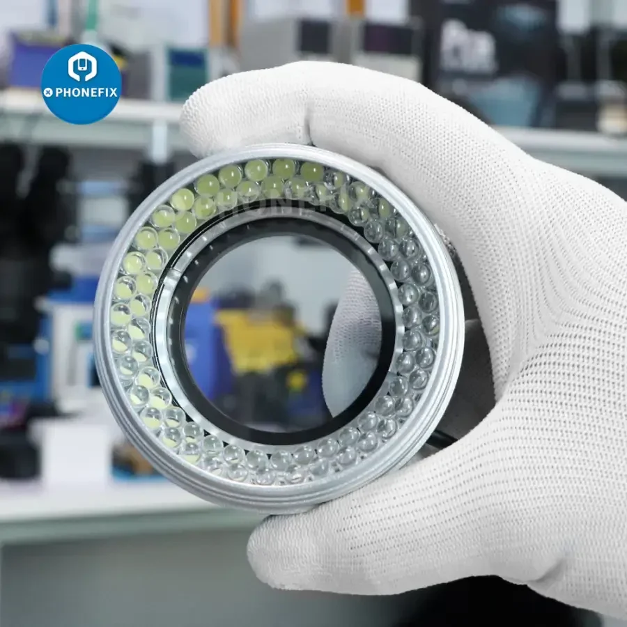 72pcs LED Ring Light for Microscopes - Adjustable Illuminator Lamp - Image 10
