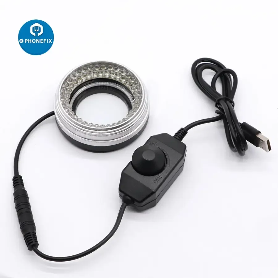 72pcs LED Ring Light for Microscopes - Adjustable Illuminator Lamp - Image 3