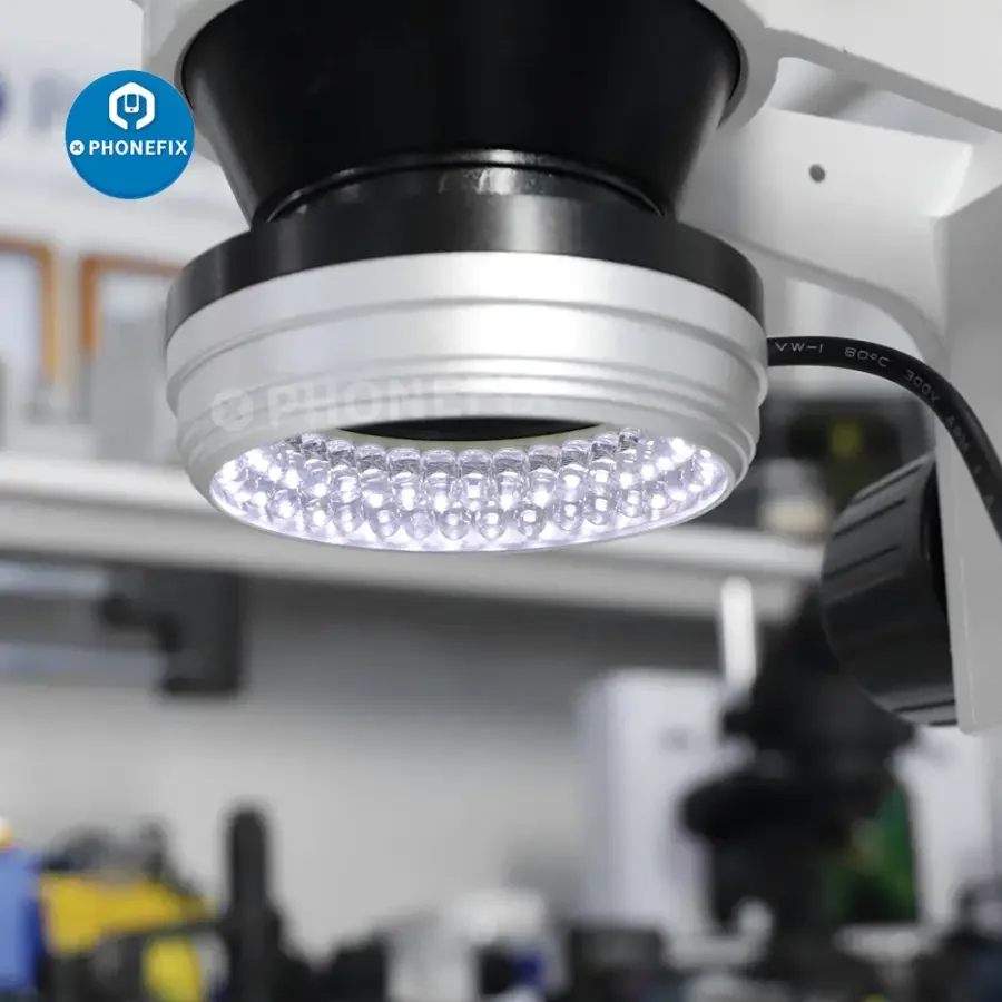 72pcs LED Ring Light for Microscopes - Adjustable Illuminator Lamp - Image 6