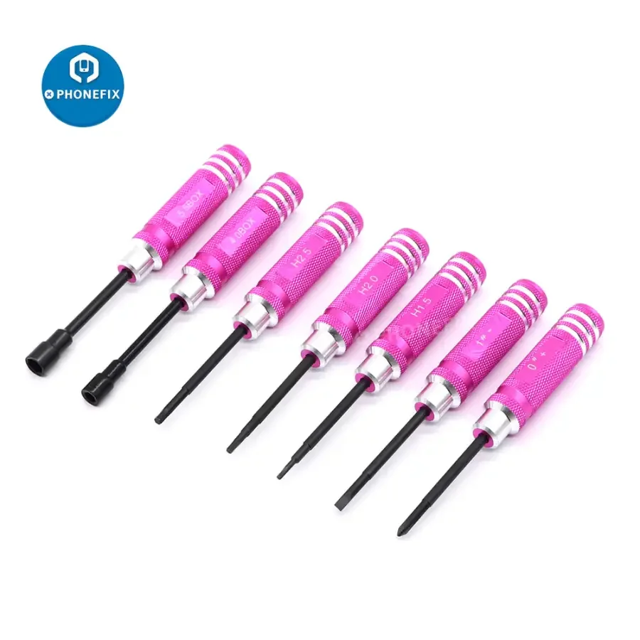 7Pcs Hex Screw Driver Screwdriver Set For RC Car Repair Tool Kit - Image 2