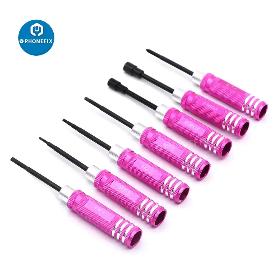7Pcs Hex Screw Driver Screwdriver Set For RC Car Repair Tool Kit - Image 3