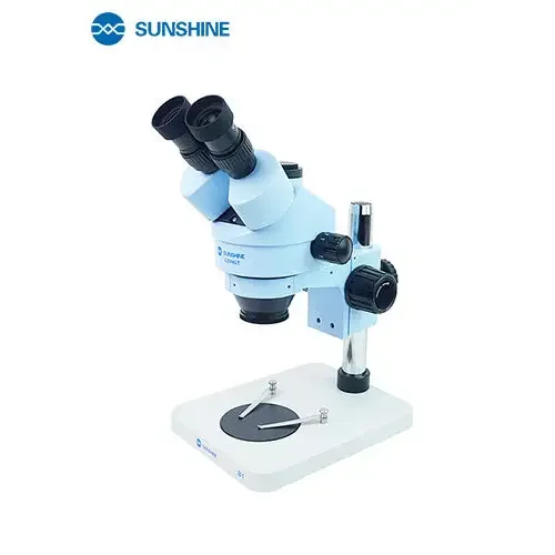 7X-45X SZM45T-B1 Trinocular Stereo Microscope with LED Lamp - Image 7