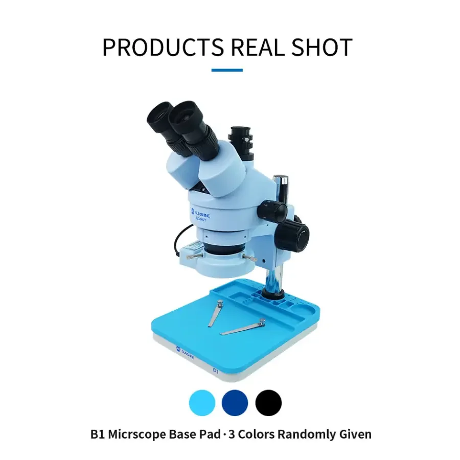 7X-45X SZM45T-B1 Trinocular Stereo Microscope with LED Lamp - Image 8
