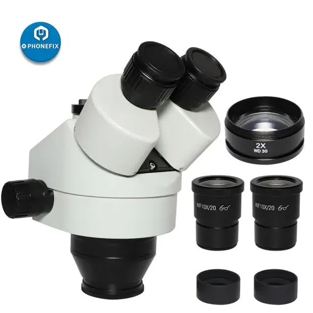 7X-45X Trinocular Zoom Stereo Microscope Simul-Focal Head - Image 17