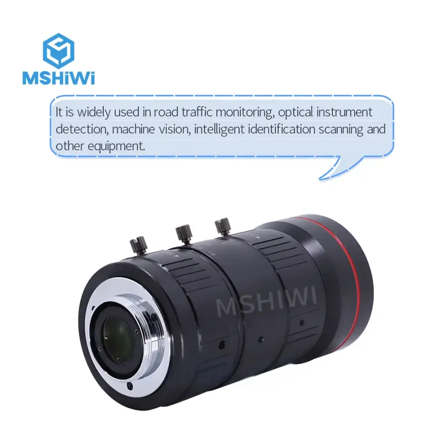 8.0MP 10-40mm Zoom Lens 1/1.8" F1.4 Format Machine Vision Lenses - Image 5