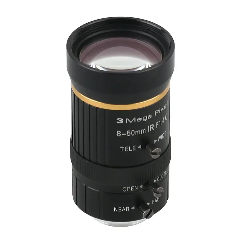 8-50mm 3MP 1/2 Manual Aperture C-Mount Security Camera Lens - Image 10