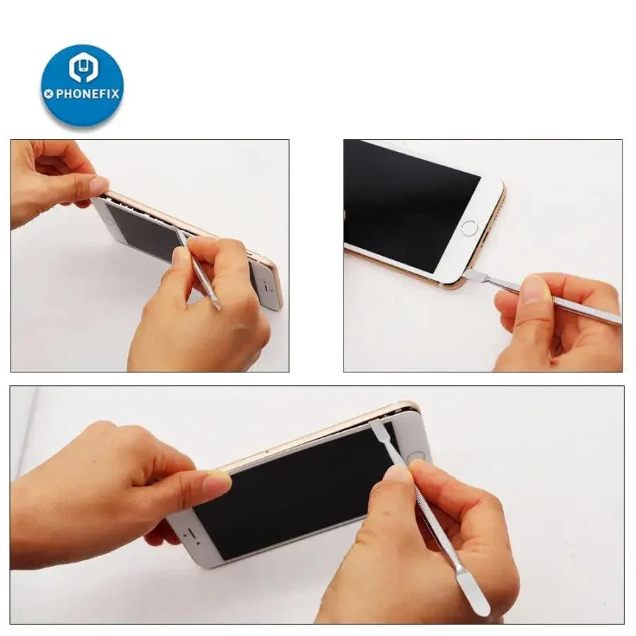 8 In 1 Metal Prying And Opening Tools Set For Phone Tablet Repair - Image 9