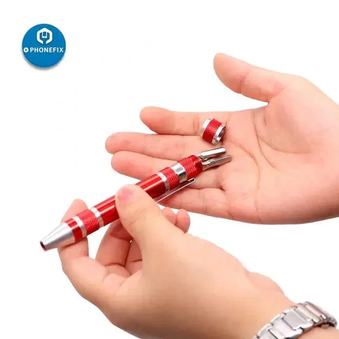 8 IN 1 Screwdriver Opening Repair Hand Tools For Electronic Cigarette Atomizer - Image 5