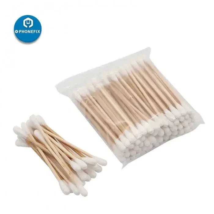 80Pcs/ Pack Double Head Cotton Swabs Buds Cleaning Tools - Image 2