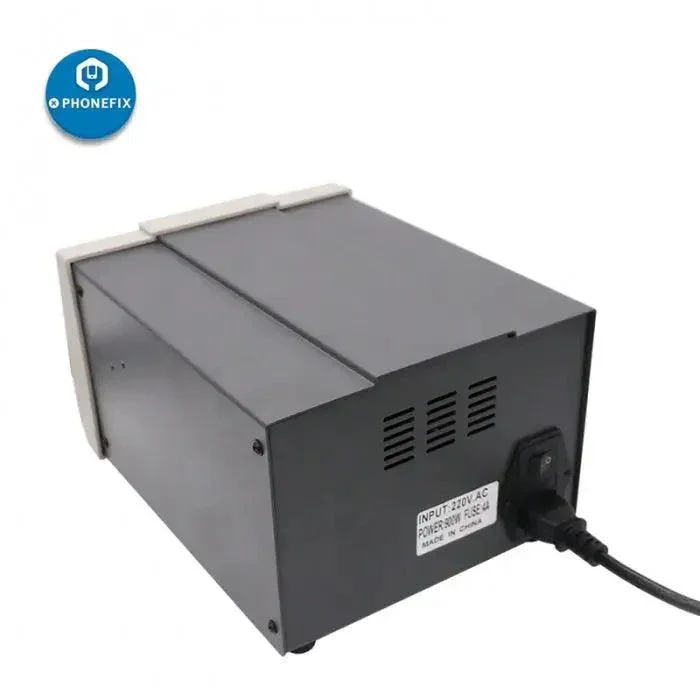 861DW 900W Hot Air Gun Digital Rework Station with 3 Nozzles - Image 4