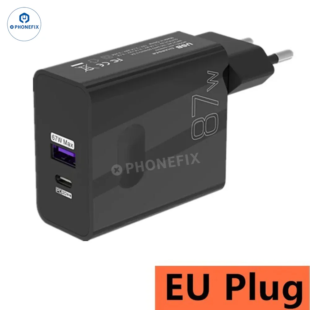87W Full Protocol Super Fast Charging USB Dual Fast Charger Adapter - Image 6