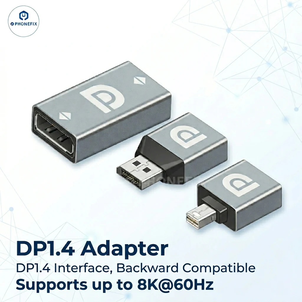 8K 60Hz DP1.4 DisplayPort Extension Adapter for DP Cable Extension - Image 2