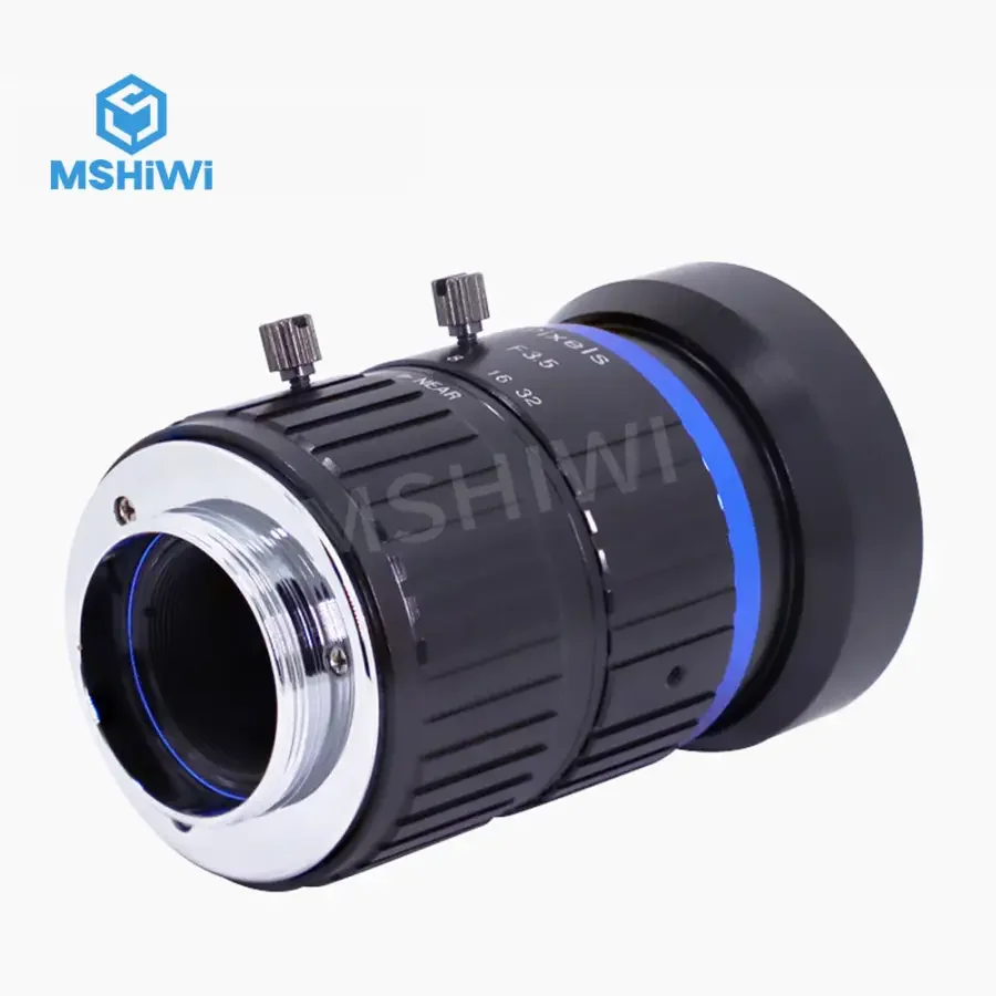 8MP 100mm C-mount F3.5 Aperture Manual Iris 1" Industrial FA Lens - Image 3