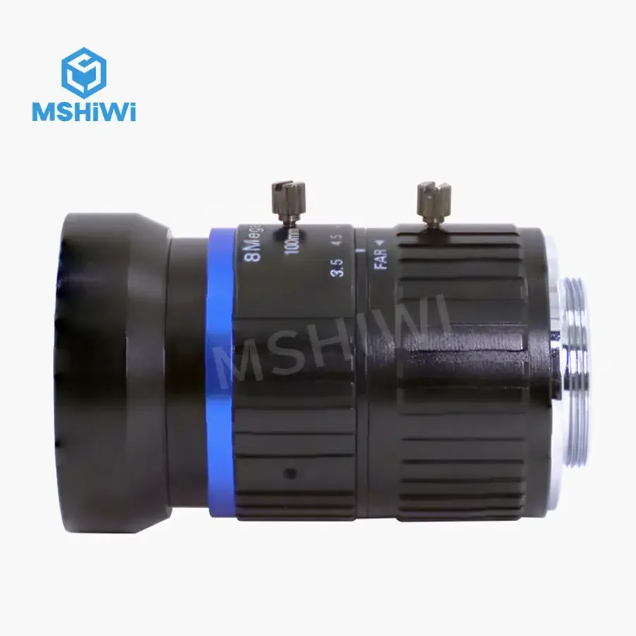 8MP 100mm C-mount F3.5 Aperture Manual Iris 1" Industrial FA Lens - Image 5