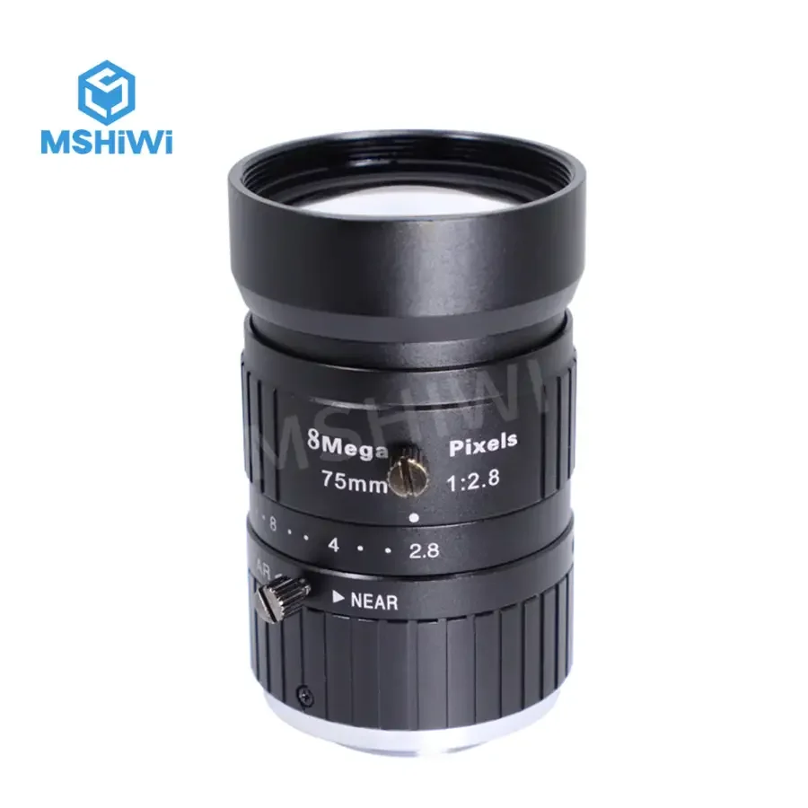 8MP 75mm FA Prime Lens C-mount F2.8 1" Manual Focus ITS Camera Lens - Image 4