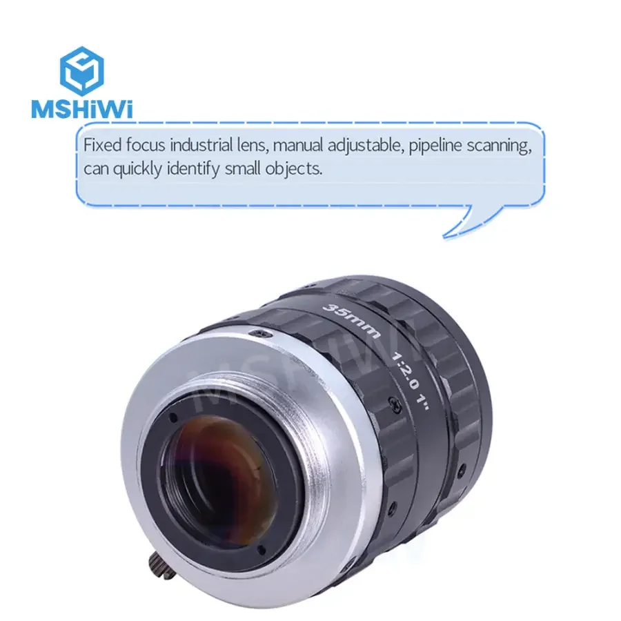 8MP C-mount F2.0 Aperture 1" 16mm-50mm Prime FA Industrial Lens - Image 8