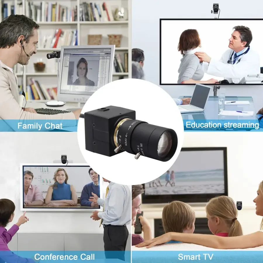 8MP USB Webcam Varifocal Lens High Speed Indurstrial Camera Machine Vision - Image 7
