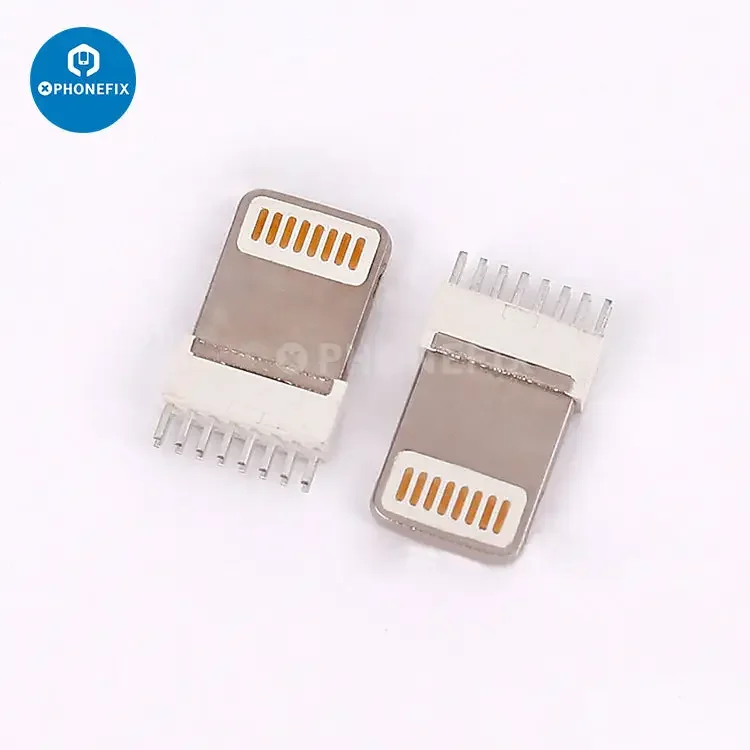 8Pin Lightning Dock USB Plug Male Connector Data OTG Interface - Image 2