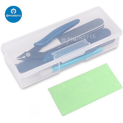 9 In 1 Mobile Phone Repair Toolkit Toy Figure Model Fixing Craft Set - Image 3