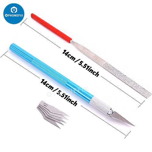 9 In 1 Mobile Phone Repair Toolkit Toy Figure Model Fixing Craft Set - Image 7