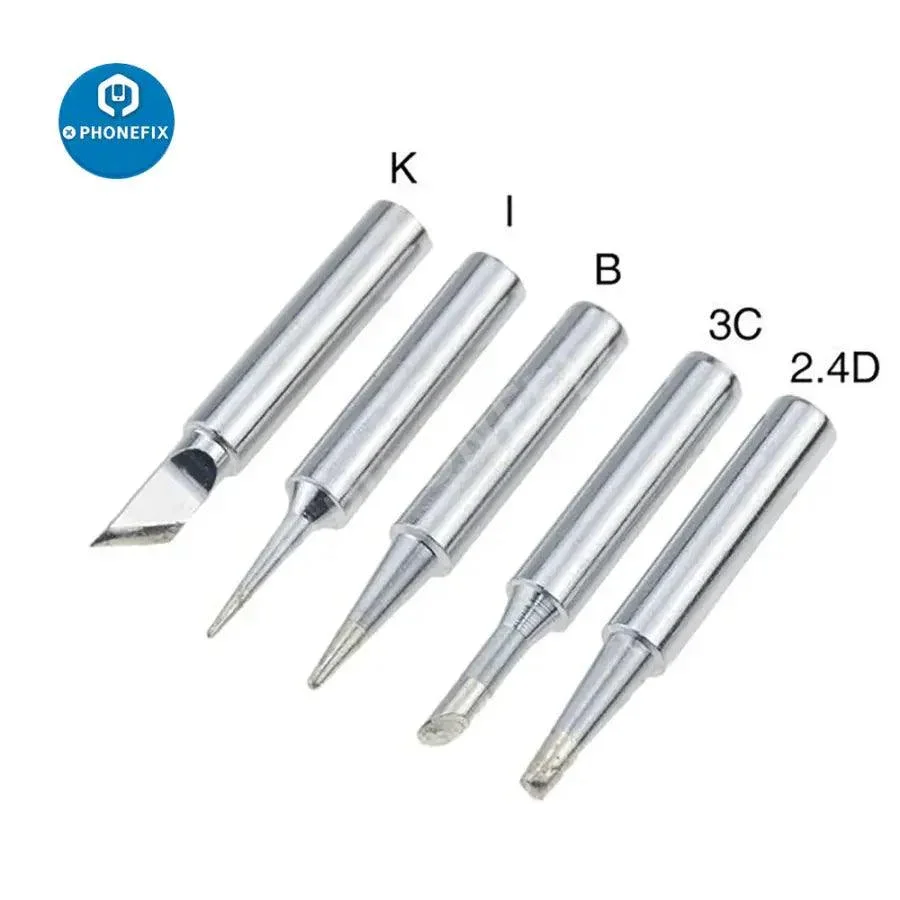 900M I B K 2.4D 3C Inside Hot Tip 936 Soldering Iron Head 5Pcs/Set - Image 7